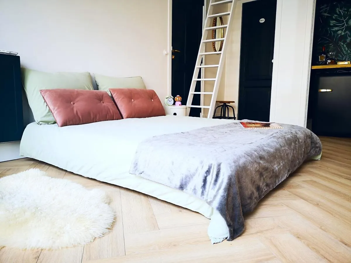 רוטרדם Luxurious Central Studio In Monumental Warehouse 0*,